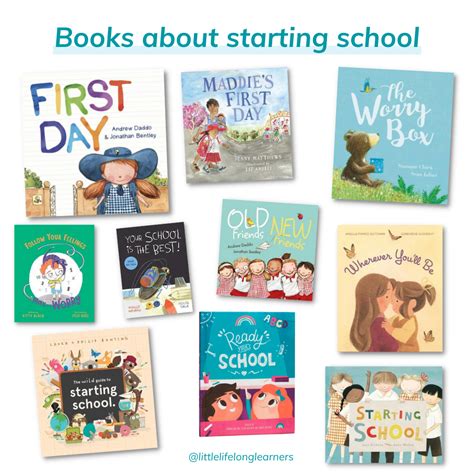 10 Amazing Books About Starting School - Little Lifelong Learners