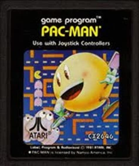 PacMan Atari 2600 game For Sale | DKOldies