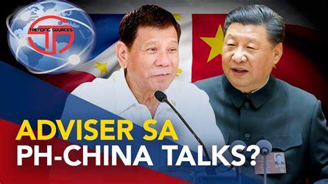 Ex-President Rodrigo Duterte Advocated to Serve as Adviser for PH-China ...