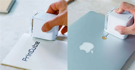 PrinCube: The World's Smallest Portable Printer