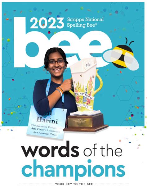 2023 Scripps National Spelling Bee Words of The Champions 9798842884711 Compress | PDF | Spelling