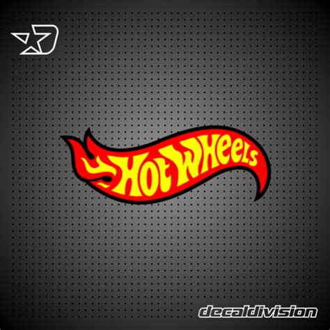 Hotwheels Logo Sticker