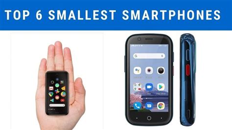 6 Best Smallest Android Phones II Mini Smartphones (2021). | Small ...