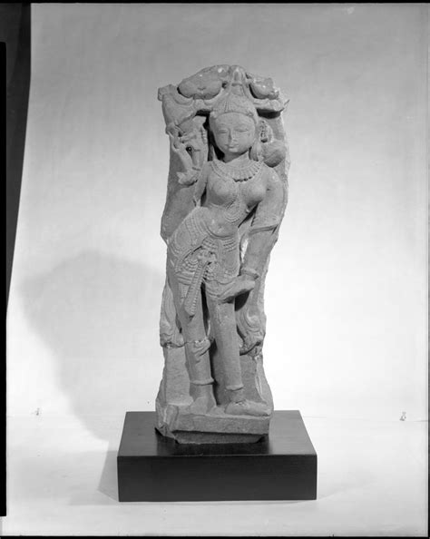 Standing Female Divinity In Tribhanga Pose Object Number 1965.70 Title Standing Female Divinity ...