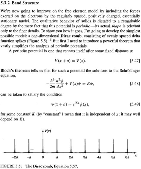 Inadequate proof of Bloch's theorem?