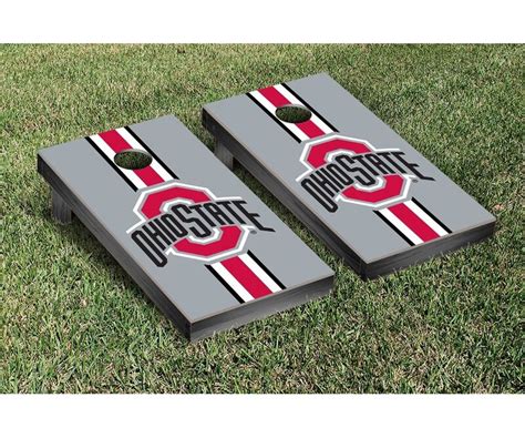 Victory Tailgate Ohio State OSU Buckeyes Stripe Version Cornhole Game Set | Wayfair