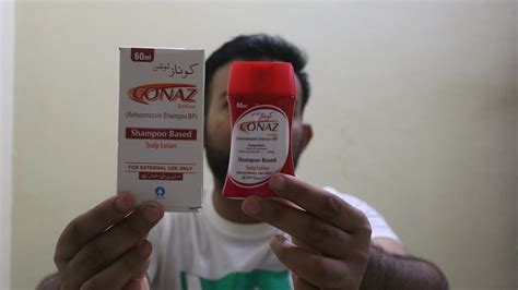 Conaz Lotion - Shampoo Based Scalp Lotion | Unboxing And Review - YouTube