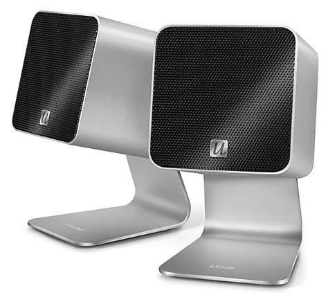 uCube Speakers Have Apple-like Styling (and Price) – The Gadgeteer