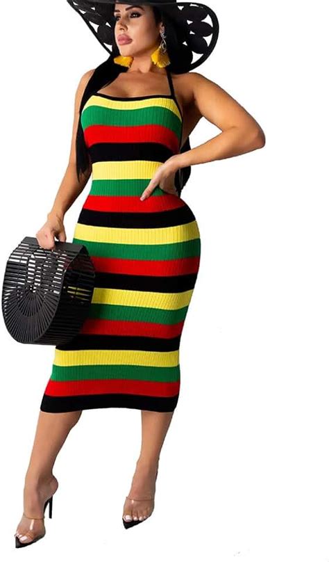 Amazon.com: jamaican dresses for women