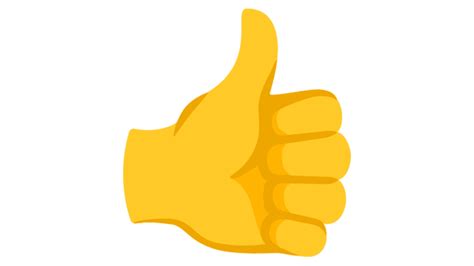 Thumbs Up Emoji - what it means and how to use it.