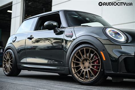 18" TSW Wheels Paddock Matte Bronze | Bridgestone Potenza RE980 A/S | 2022 Mini Cooper JCW