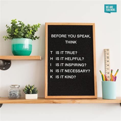 Teacher Letterboard Sayings You'll Want to Steal for Your Classroom | Message board quotes ...