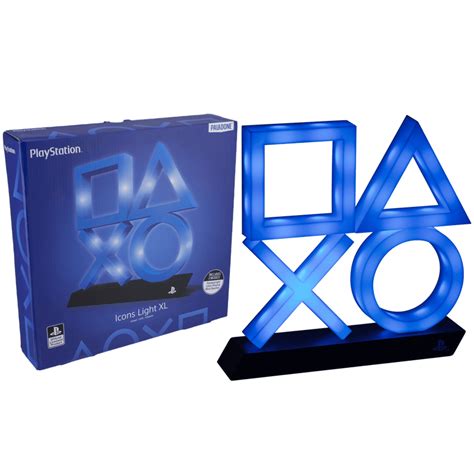 Paladone PlayStation 5 Icons Light XL Lamp (Blue Light)
