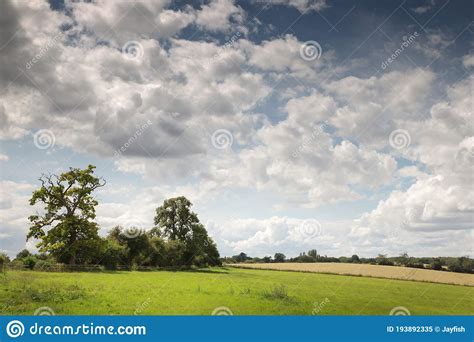 Lovely Countryside of Oxfordshire Stock Image - Image of natural ...