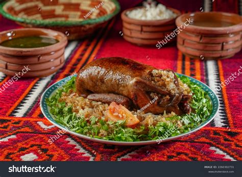 Arabic Cuisine Egyptian Traditional Stuffed Pigeon Stock Photo 2260302731 | Shutterstock