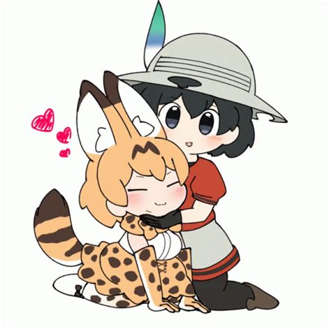 Kemono Friends Serval GIF - Kemono Friends Serval Kaban - Discover & Share GIFs