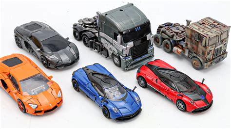 Transformers 4 AOE Lockdown Stinger Ksi Sentry Shadow Raider Galvatron Optimus Prime Car Robot ...