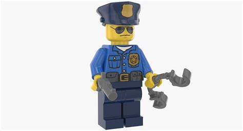 3D lego police officer - TurboSquid 1364084