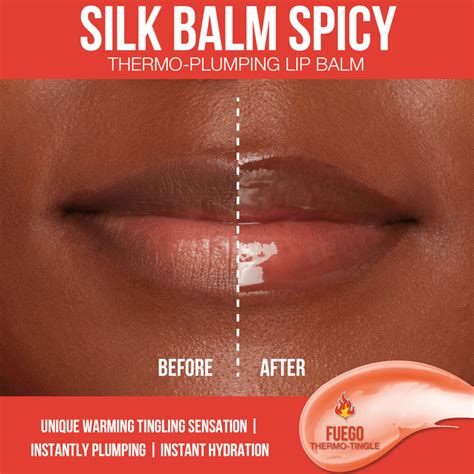 Huda Beauty Silk Balm Spicy Thermo-Plumping Lips Balm - Fuego 3ml AU ...