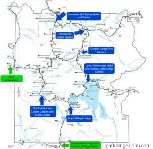 Ultimate Yellowstone National Park Lodging Guide {Video} | Park Ranger John