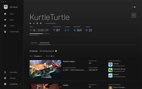 Epic Games Store shows off its achievement system | KitGuru