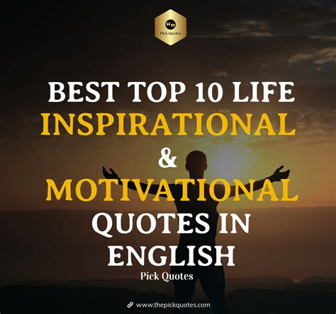 Best Top 10 Life Inspirational & Motivational Quotes - Success Quotes