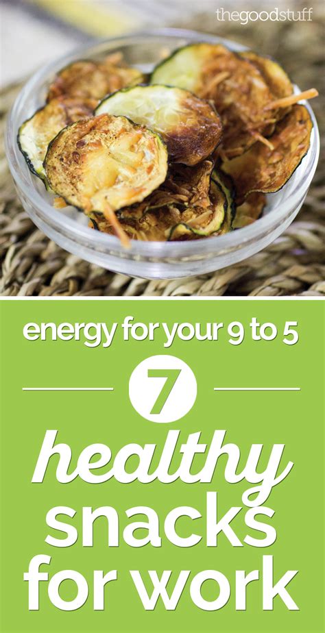 Energy for Your 9 to 5: 10 Healthy Snacks for Work - thegoodstuff