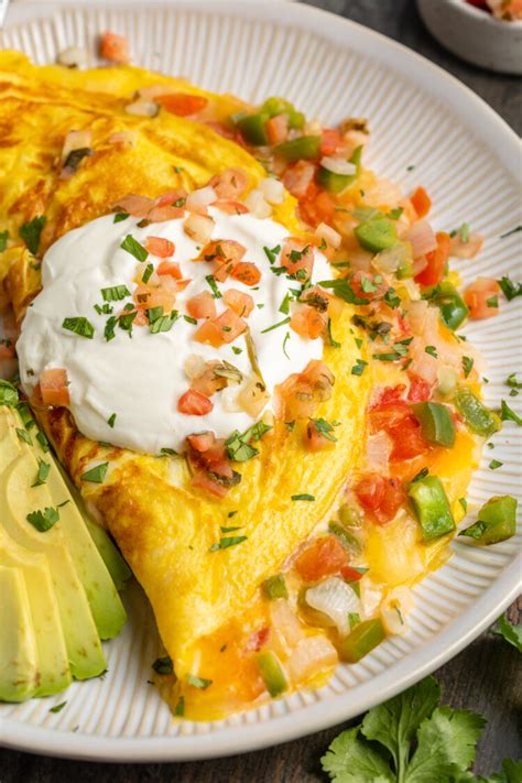 Mexican Omelette - Easy Healthy Recipes