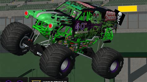 Grave Digger 40th Anniversary (Green Ghost) by HyundaiYang1987 on ...