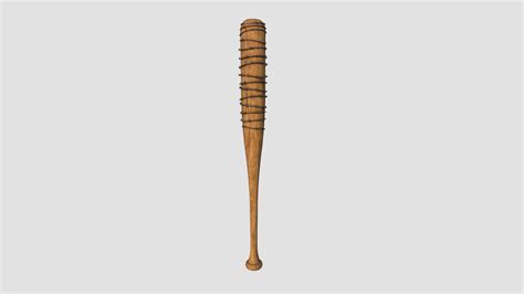 3D Baseball Bat Weapon 05 - Lucille - Character Weaponry - TurboSquid ...