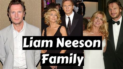 Actor Liam Neeson Family Photos with Wife Natasha Richardson, Former Partner Helen Mirren,Son ...