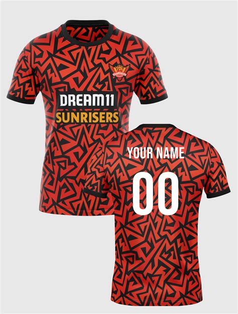 Buy Customised: Official Sunrises Hyderabad Fan Jersey From Fancode Shop.