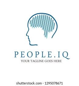 People Intelligence Quotient Logo Concept Suitable Stock Vector (Royalty Free) 1295078671 ...