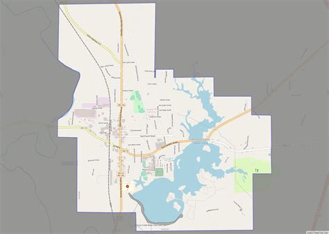 Map of Quitman city, Mississippi - Thong Thai Real