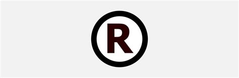 Registered Trademark Symbol Trademark Circle R Symbol (®) | atelier ...