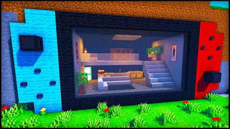 Minecraft Nintendo Switch Modern Mountain House - How to build a Modern ...