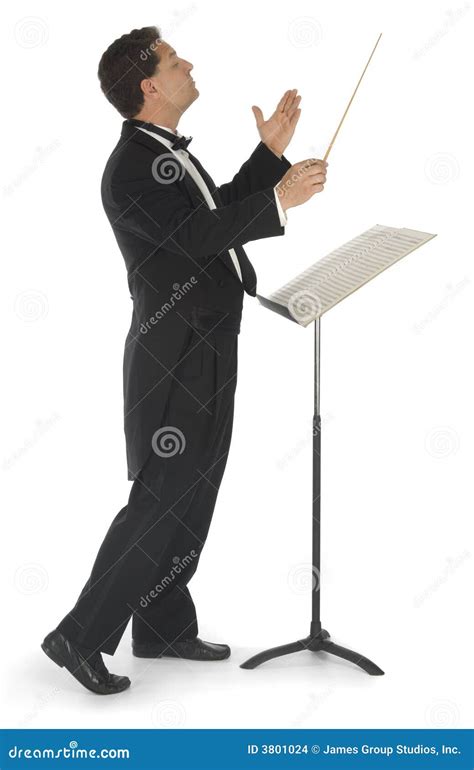 Orchestra Conductor Facing Away Stock Photography | CartoonDealer.com #3801020