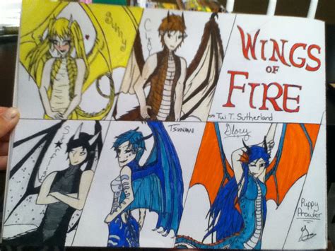 Wings of Fire fan art! All credit goes to PuppyProwler as put in corner ...