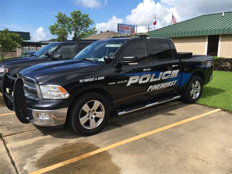 Pinehurst Police Department Ram Truck (Texas) | Police cars, Police truck, Police