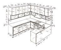 Stock Photos And Royalty-Free Images By Dreamstime | Kitchen layout plans, Kitchen design ...