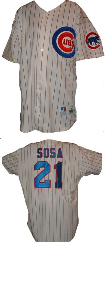 Sammy Sosa Chicago Cubs Authentic Home Jersey - NYFirePolice.com