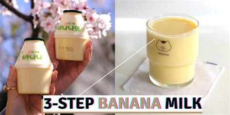 Recipe | Easy 3-Step Korean Banana Milk