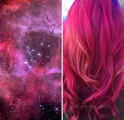 This Galaxy Hair Trend Is Taking Over The Universe - Barnorama