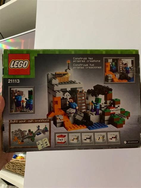 Lego Minecraft 21113 The Cave, Hobbies & Toys, Toys & Games on Carousell