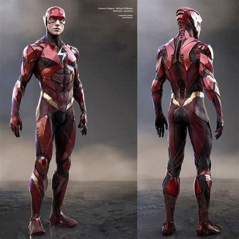 OTHER: The Flash suit (JL) concept art by Ian Joyner : r/DC_Cinematic