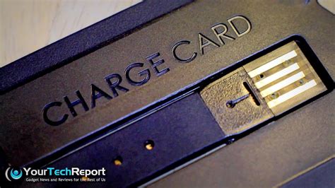 Hands On With The Charge Card - Wallet Sized, Credit Card Shaped USB ...