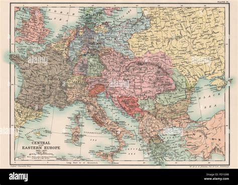 Eastern Europe Map With Capitals