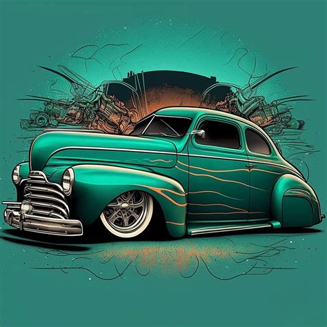 1946 Chevy Lowrider Digital Art by Steve McKinzie - Pixels