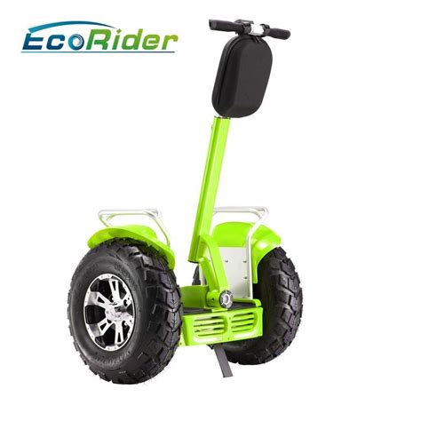 EcoRider Segway 2 Wheel Electric Scooter Self Balancing Scooter With Double Battery