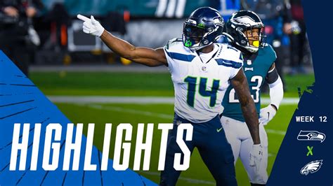 Seahawks at Eagles Game Highlights | Week 12